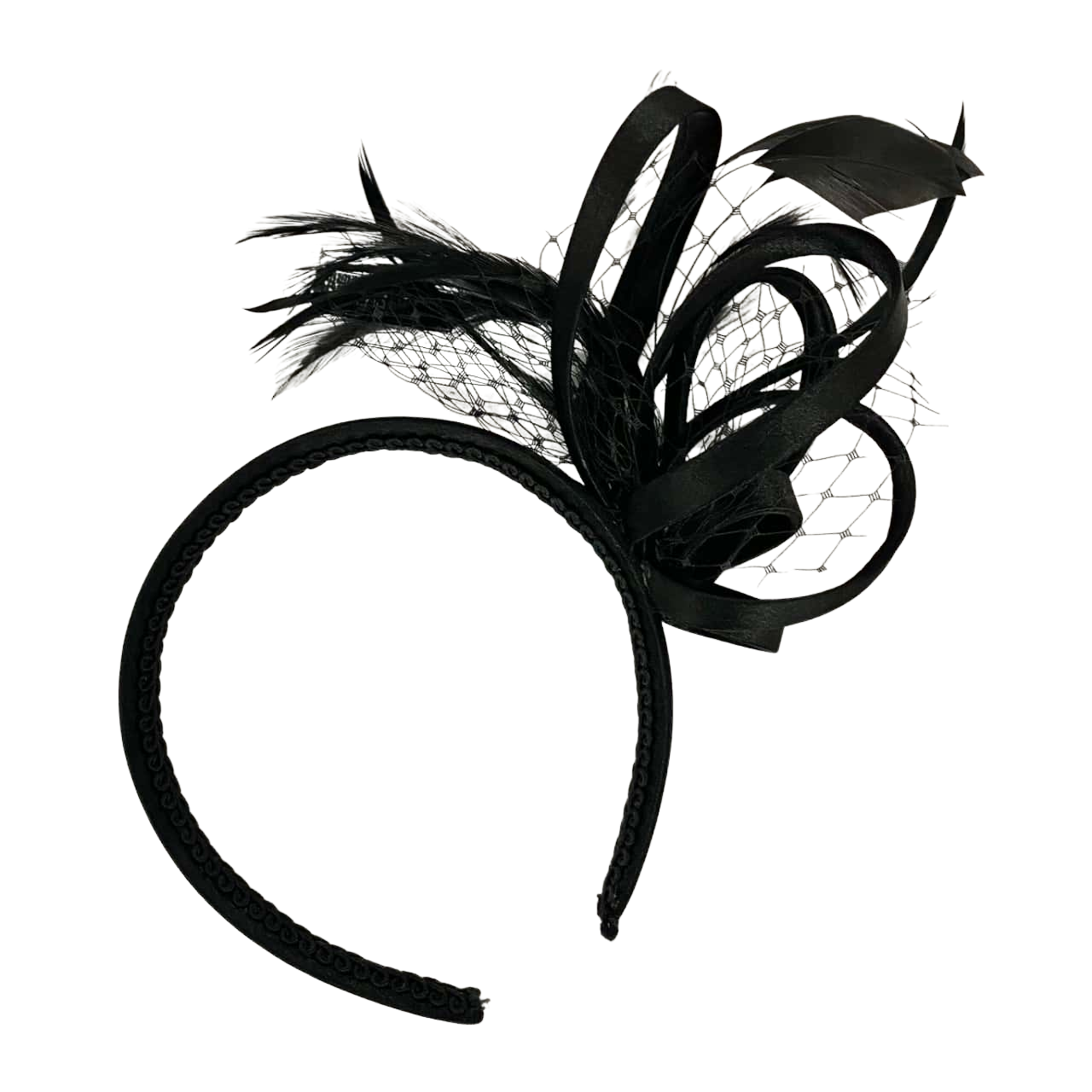 Forever New Fascinator Black (s)