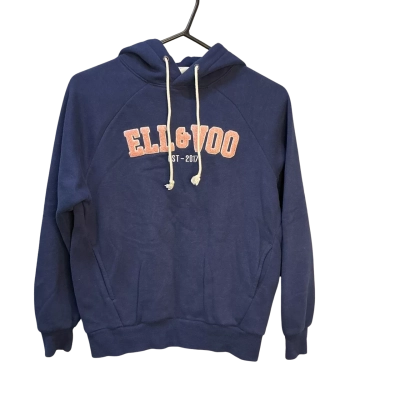 Ell & Voo Kids  Size 10 Hoodie Navy Blue / Pink  