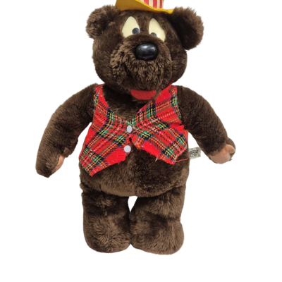 Humphrey B Bear vintage large plush 1965