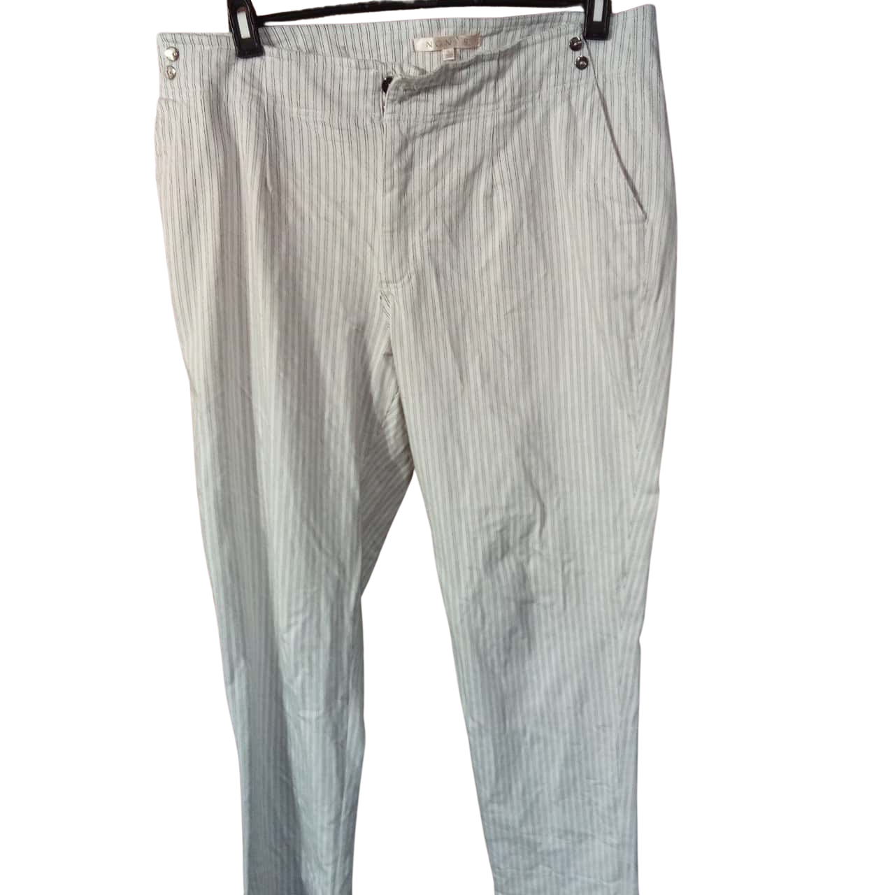 Nina-M Trousers - White Pepper