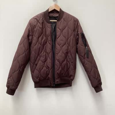 Industrie Mens  Size S Parka Brown 