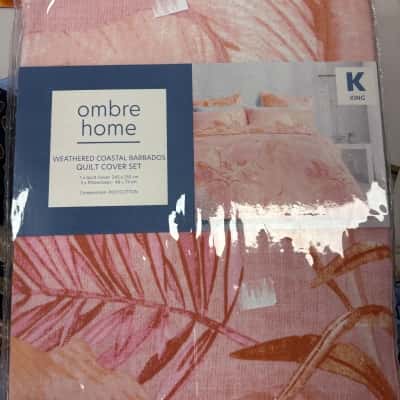 KING Quilt cover set - NEW STILL IN PACKAGING  