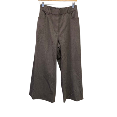 COS Womens  Size 40 Wide Leg Pants Brown RRP $225