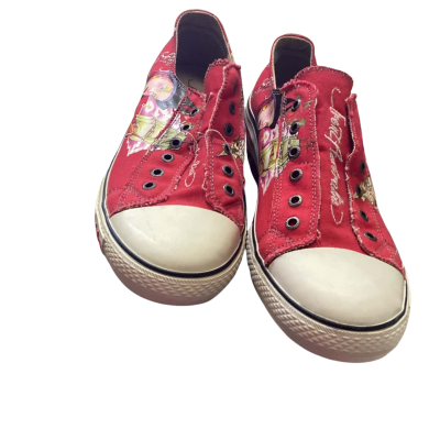 FrenzAustralia Womens  Size 10 Sneakers Multicoloured / Red 