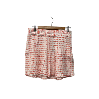 Chip Chop Womens  Size S Casual/Flare  Shorts Off White / Red 