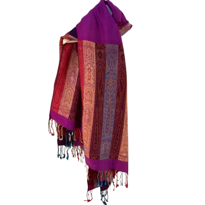 Pashmina Womens One Size Pashmina Scarf Multicoloured 