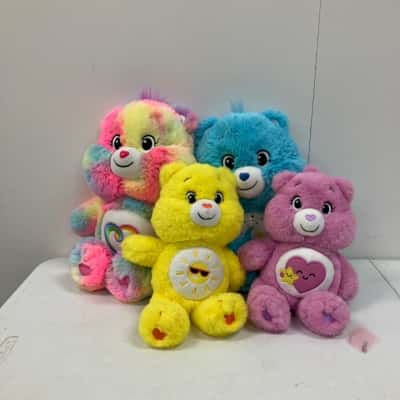 Carebears Assorted Plushies x4