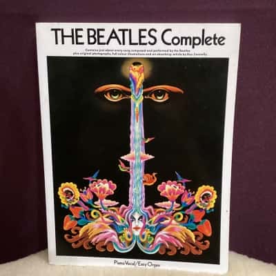 The Beatles Complete Piano Vocal/Easy Organ Music Book