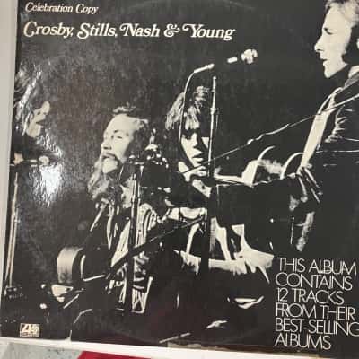  Crosby, Stills, Nash & Young Celebration Copy vinyl  