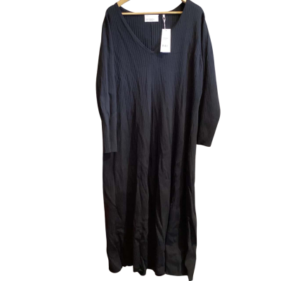 Commonry  Womens  Size 22 Long Sleeve Dress Black  