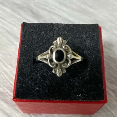  Sterling silver boho style ring 