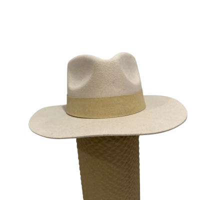  Womens Cream Felt Hat