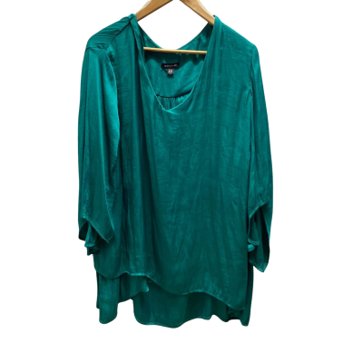 Autograph Womens Size 24 Green Top