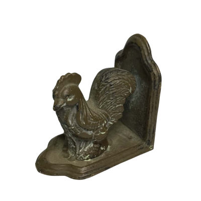 Authentic Vintage Metal Rooster