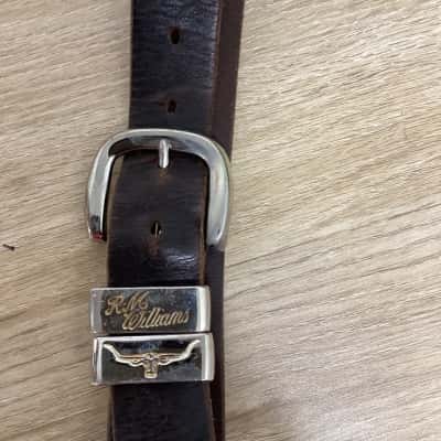 R.M.Williams Leather Unisex Brown Belt