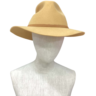 Will +  Bear Fedora Unisex  Size L Brown 