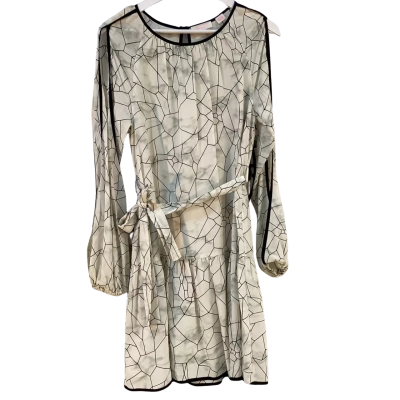Sass & Bide Womens Size 6 Moons of Jupiter Silk Midi Dress Green / Black 