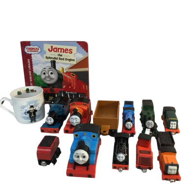 Thomas and Friends Trains, Cup and Book as pictured