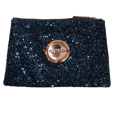 Mimco Women's Clutch Glitter Blue 