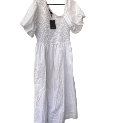 Decjuba White Maxi Dress   Size 14 