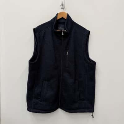 Gazman Navy Vest Jacket - Size XXL 