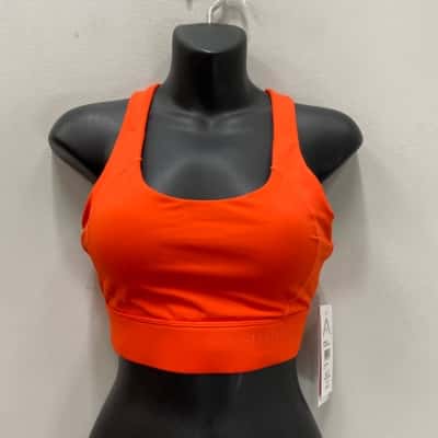 Rockwear Womens  Size 8 Orange Sportsbra