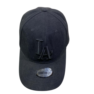  Unisex  LA double times Cap Black