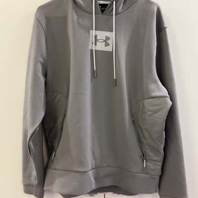 Under Armour Mens  Size S Hoodie Grey 
