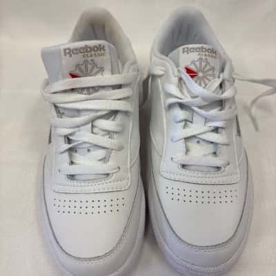 Reebok Women’s Timeless Low Cut Tennis Trainers Size EUR 40 /US 9 White 