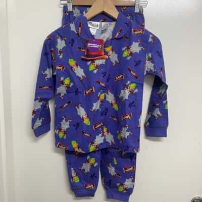 Willy Wonka Kids Size 7 Pyjamas - Set of 2
