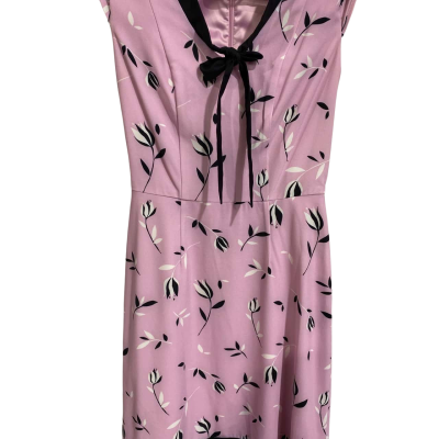 Review Casual dress pink floral Size 6 