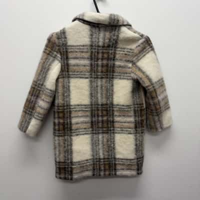 Zara Kids Kids  Size 7 Jackets Beige / Brown / Cream check