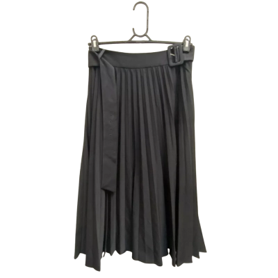 Witchery Womens  Size 10 Pleated belt Skirt Black  