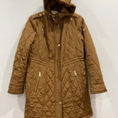 Michael Kors Womens Brown / Gold Jacket