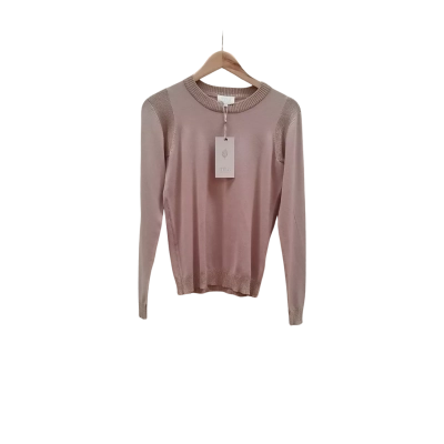  Womens Minus Long Sleeve Top Beige Size S NEW WITH TAGS