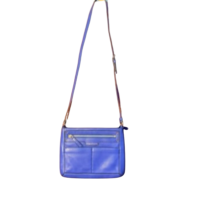 Oroton Womens Cross Body Bag Blue 