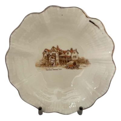 J & G Meakin England Sunshine “The Old Tabard Inn” Dish, 15cm Diameter