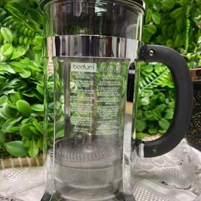 Bodum 8 cup French Press Chrome Coffee Maker