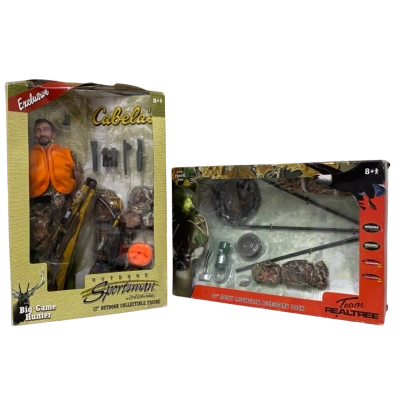 Outdoor Sportsman collectible figure and accessory pack
