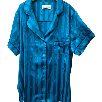 Peter Alexander Womens  Size S Pyjamas Navy Blue / Teal 