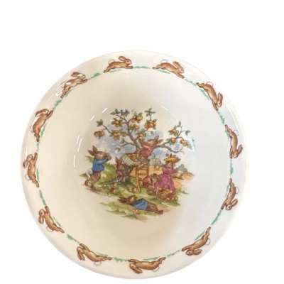 Royal Doulton Bunnykins See Saw Bowl