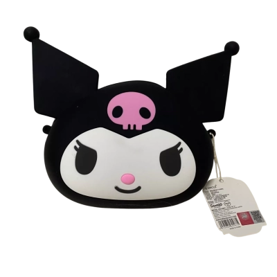 Sanrio Kuromi silicone messenger shoulder bag