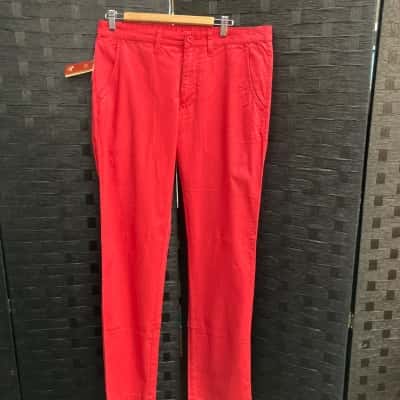 R.M. Williams Mens  Size 34 Red Pants 