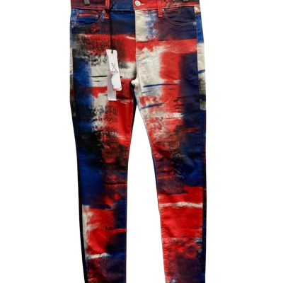 Hudson Womens  Size 10 Mid Rise / Skinny Jeans Multicoloured 