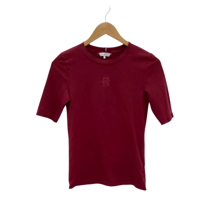 Tommy Hilfiger Womens  Size S T-shirt Red 