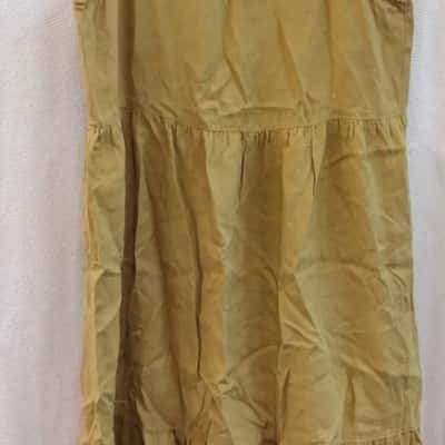 Seed Heritage Womens  Size 10 Casual / Sleeveless Dress  Mustard 