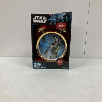Star Wars Musical Twin Bell Alarm Clock 