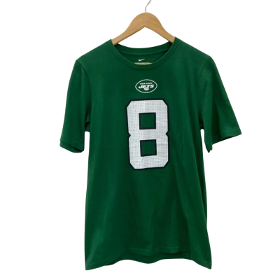 Nike Mens  Size XL T-Shirt Green New York Jets #8