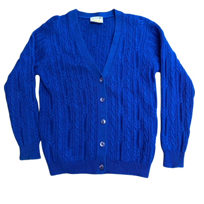 Slade Pure New Wool Size 14 Button Down Cardigan 