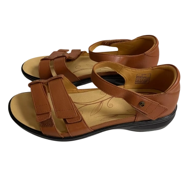 Revere Womens  Size 42 Negara Sandals Tan 